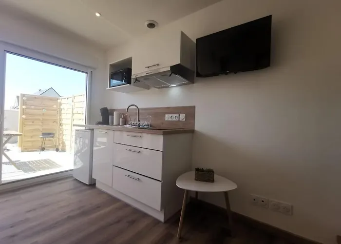 Διαμέρισμα Les Pommiers Duplex Cosy Confort Mitoyen D'une Maison Neuve Avec Terrasse Entree Independante Parking 5 Mn De Bayeux Et 10 Mn Du Debarquement Sommervieu